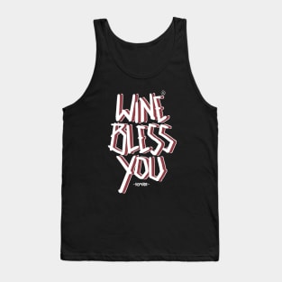 WINE BLESS YOU Tank Top